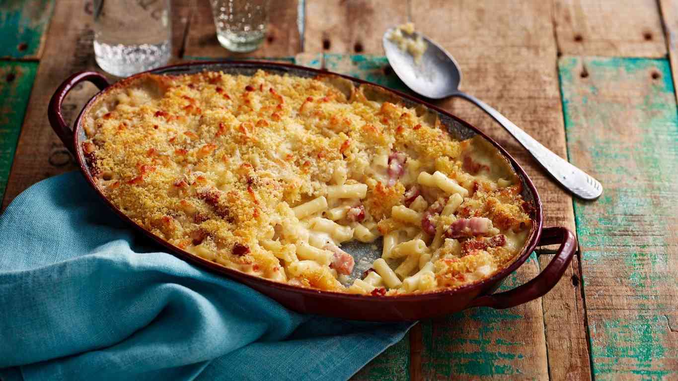 Mac & cheese with bacon